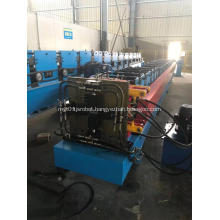 Steel gutter downspout cold roll forming machine